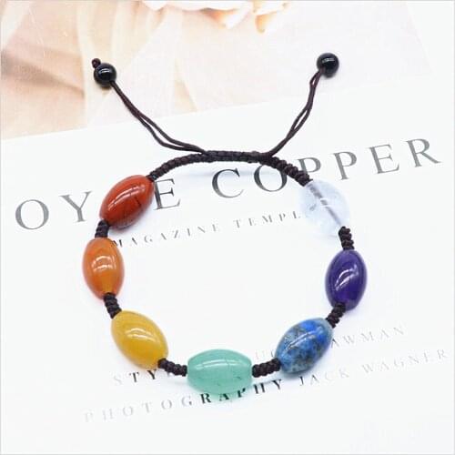 7 Chakra Healing Bead Bracelet Natural Stone Mala Yoga Buddha Balance Bracelet For Women Men Meditation Yoga Jewelry Handmade