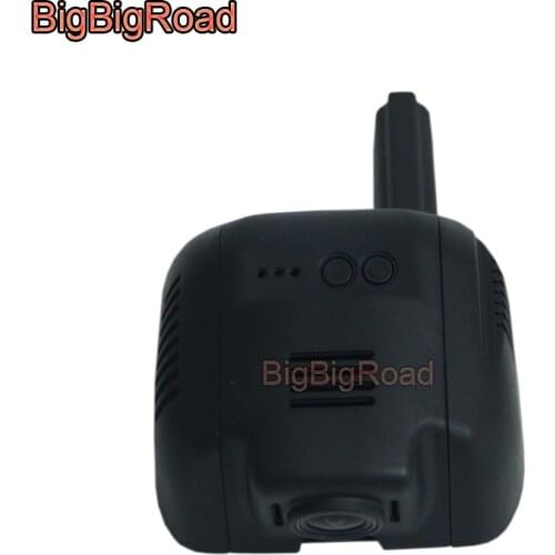 BigBigRoad For Volkswagen Tiguan / Tiguan L Tayron 2019 2020 Wifi Car DVR Driving Video Recorder Dash Cam Camera FHD 1080P