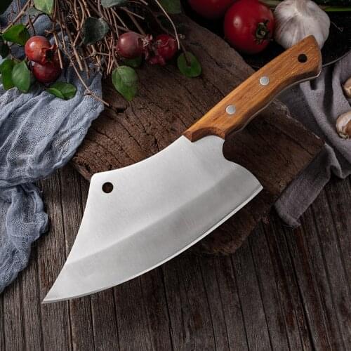 Stainless Steel Household Fish Killing Tool Chicken Cutter Meat Vegetables Knife Sharp Outdoor Survival Knife Filleting Knives