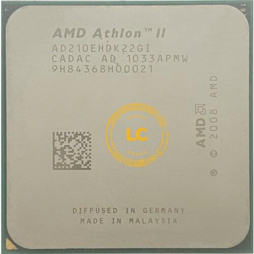 AMD Athlon II X2 210e 210 2.6 GHz dual-core CPU Processor AD210EHDK22GI Socket AM3