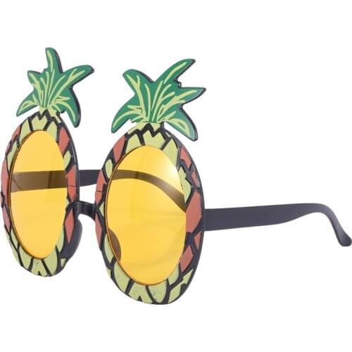 Hawaiian Beach Sunglasses Pineapple Goggles Hen Night Stag Party Fancy Dress Party Event Supplies Pineapple Glasses