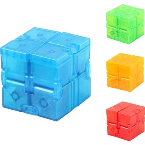 Infinite Block Finger Toy Durable Relaxing Hand-held Toy for Adult and Children