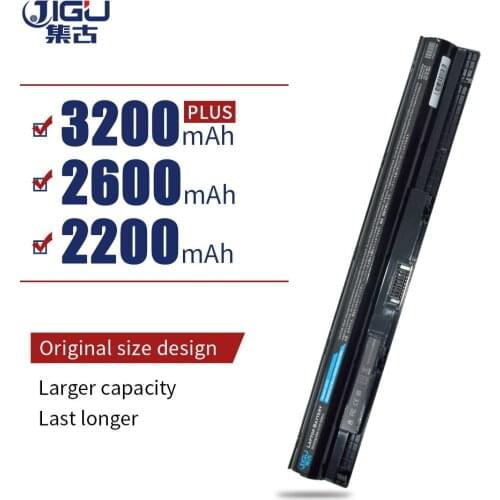 JIGU 4CELLS 07G07 1KFH3 451-BBMG 6YFVW GXVJ3 HD4J0 Laptop Battery For Dell For Inspiron 5758 5458 5459 3476 3451 3452 3551 3565