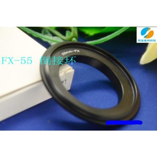 Macro Reverse Lens Adapter Ring 55mm to FX 55MM-FX For Fuji FX-PRO 1 Mount