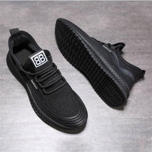 2020 Spring New Fashion Men Shoes Non-slip Sneakers Casual Trendy Casual Comfortable Footwear Breathable Hard-wearing