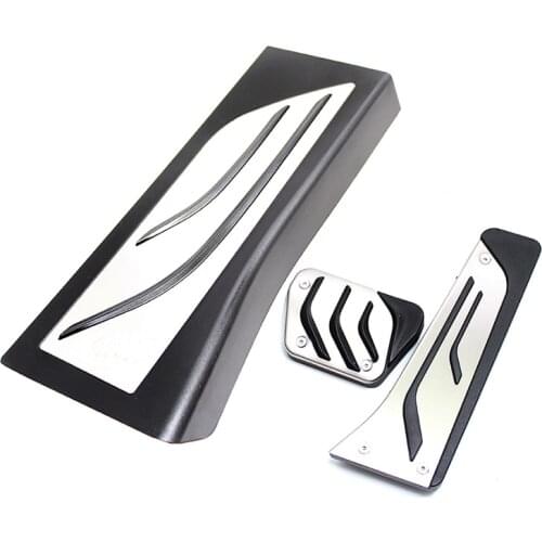 AT Foot Pedal For BMW X5 G05 2019 2020 LHD Accelerator Gas Fuel Brake Pedal Rest Pedal Pads Mats Cover Accessories Car Styling
