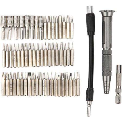 Screwdriver Set 59 In 1 Multipurpose Telecommunication Repair Tool Manual Hardware