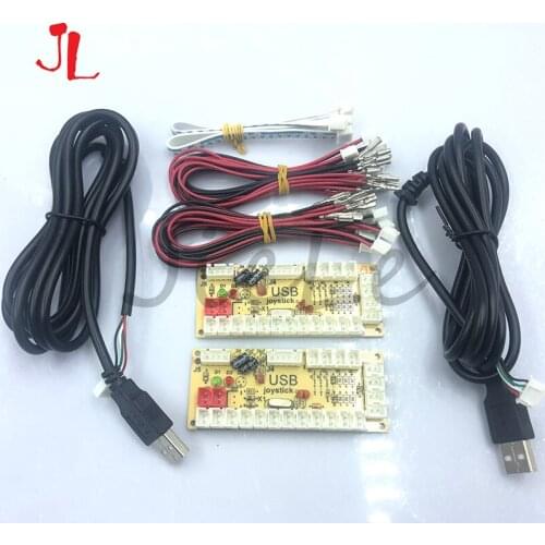 New DIY Zero Delay Arcade Replacement Parts Mayitr USB Arcade Encoder PC to Joystick And Cable For Controls DIY Arcade Game Kit