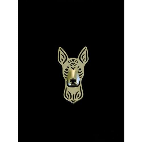 Wholesale Trendy Xoloitzcuintle Brooches and Pins Gold Color Silver Color Men Brooches Fashion Jewelry Hand of King