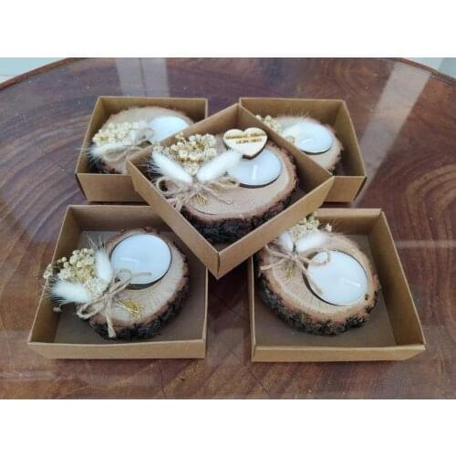 Personalized Wedding shower favors, rustic tealight holder, bridal shower favors gift, bridesmaid gifts, wood favors, personaliz