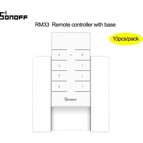 SONOFF RM433 Remote Controller Updated version work with SONOFF Basic RF/ Slampher/ iFan03/ 4CH Pro R2/ TX series/433 RF bridge