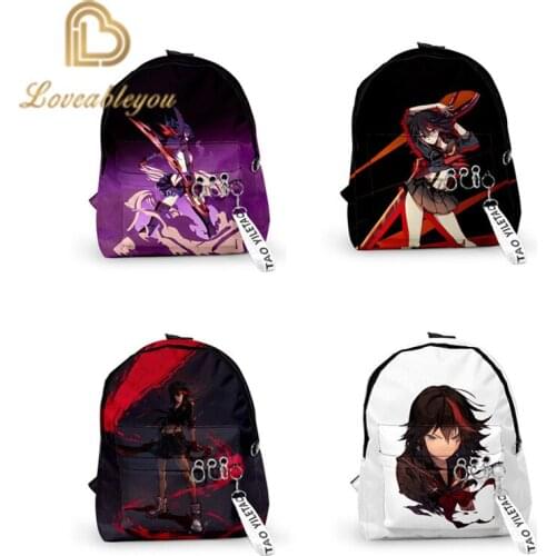 Animation KILL La KILL 3d Print Backpack Women and Men Backpacks School Travel Bags for Teenagers Boys Girls Backpacks