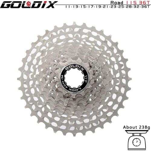 GOLDIX Road Bike Bicycle Freewheel for shimano HyperGlide 11/12 speed cassette Ultra-light CNC Hollow 28T/32T/34T/36T