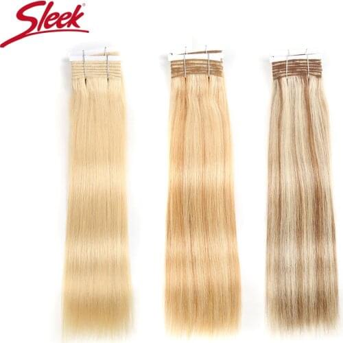 Sleek Synthetic Hair Multicolored