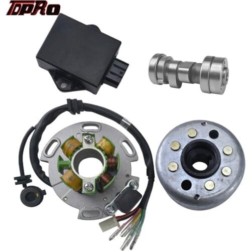 TDPRO Lifan 140cc 150cc Performance Racing Magneto Stator Rotor CDI Box Ignition Coil 4 Stroke Motorcycle Motor Engine Dirt Bike
