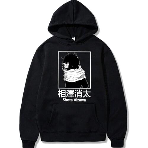 My Hero Academia Hoodie Men Streetwear Boku No Hero Academia Anime Shota Aizawa Hoodie Novelty Graphic Male