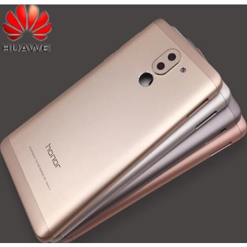 Original Huawei Honor 6X/GR5 2017/Mate 9 Lite Spare Parts Back Battery Cover Door Housing Side Buttons + Camera Flash Lens