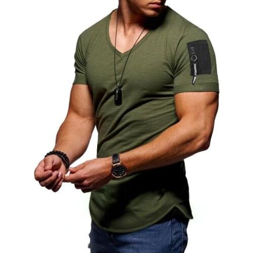 Zhby Short Sleeve T-shirts For Men