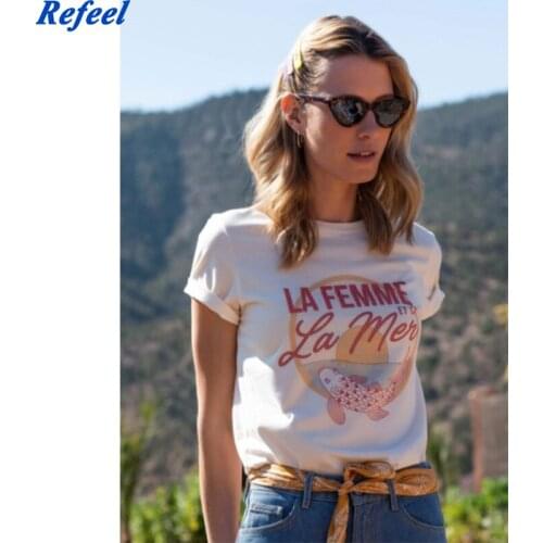 Floral Print Chic Tee Women Round Collar Long Sleeve White Loose Casual Oversized T-Shirts Summer Sweet Vintage Top Tunic Tops