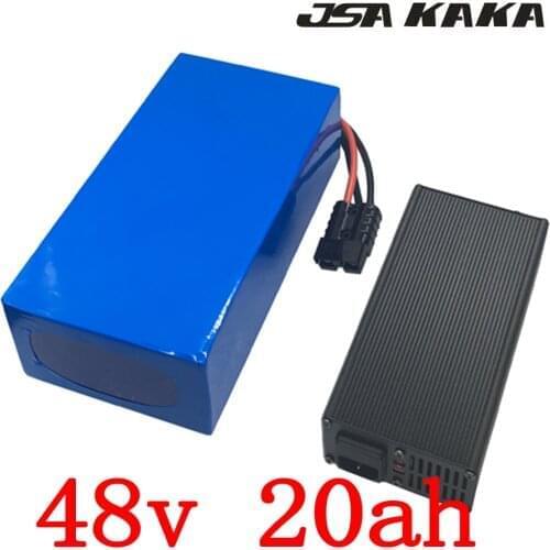 48V 1000W 1500W 2000W Battery 48V 20AH Electric Bike Battery 48V 20AH E-bike Battery 48 Volt Lithium Battery with 5A Charger