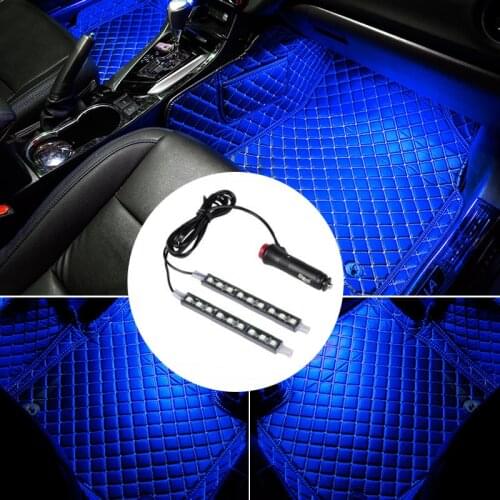 Car 9 LED 2 in 1 Interior Decoration Light for Kia Rio 3 4 K2 K3 K5 K4 Cerato,Soul,Forte,Sportage R,SORENTO,Mohave,OPTIMA