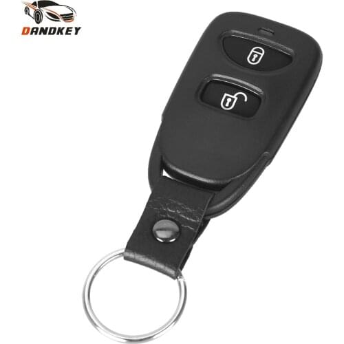 Dandkey Replacement 2+1 3 Buttons Remote Car Key Shell For Kia Hyundai Tucson Elantra Accent Santa Fe Blank Fob Case Cover