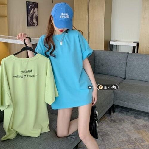 Cheap wholesale 2021 spring summer autumn new fashion casual woman t-shirt lady beautiful nice women Tops female Vy7580