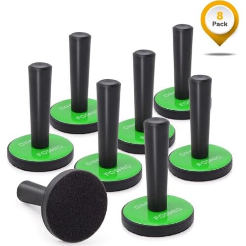 EHDIS 8pcs Magnet Foil Holders for Car Wrapping Vinyl Film Felt Magnetic Holders Strong Suction Fixing Tools Window Tint Tools
