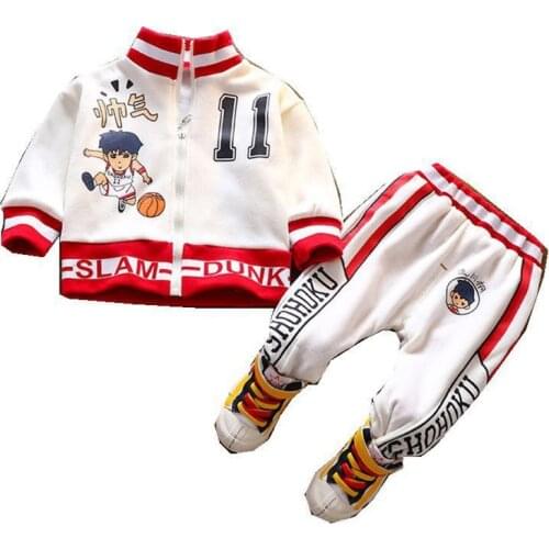 New Spring Autumn Baby Boys Clothes Children Cotton Sports Jacket Pants 2Pcs/sets Toddler Casual Costume Kids Infant Tracksuits