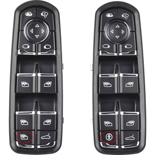 New Brand High Quality 7PP959858RDML 7PP959858MDML Power Window Switch For Porsche Panamera Cayenne Macan 2011-2017