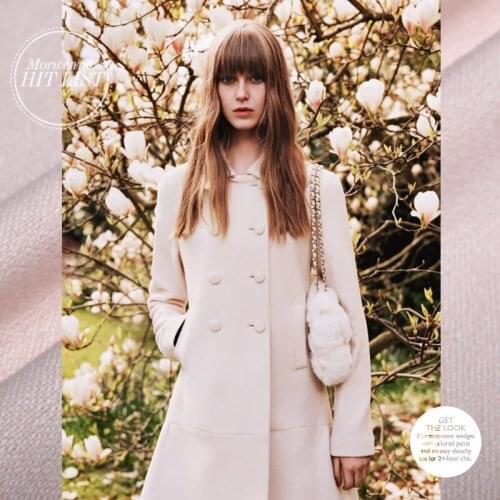 Autumn and winter thin woolen suit jacket wool fabric fabric wholesale high quality wool cloth