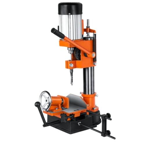 220V Woodworking Square Tenon Machine Desktop Drilling Machine Small Slotting Machine Tenon and Tenon Drilling and Drilling