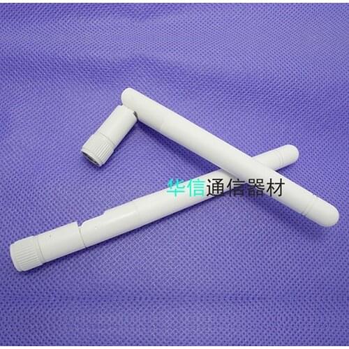 2pcs/lot 2.4G OMNI antenna wifi BLE module antenna 2.4G rubber antenna SMA male H=11CM