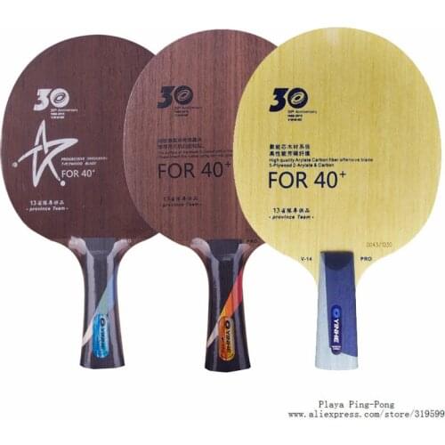 Yinhe 30th Anniversary Version U2 U-2 pro V14 V-14 pro MC2 MC-2 Pro table tennis Blade for new material 40