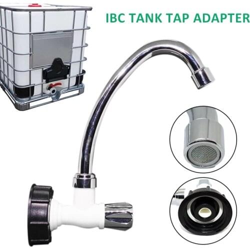 1Pc New Practical Water Adapter IBC S60*6 Tank Tools 360 Degree Garden Watering Connections Fittings
