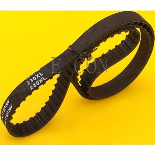 10pcs 230XL Timing Belt L039 115Teeth Width 0.39inch(10mm) XL Positive Drive Pulley for CNC Stepper Motor and Engraving Machine