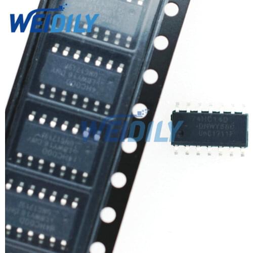 10PCS/LOT 74HC14D 74HC14 SN74HC14D SOP14 SOP-14 Six Schmitt Trigger Inverter New