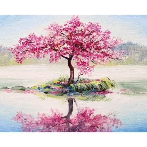 40x50cm Frame Paint By Numbers for Adults Bedroom Living Room Coloring Decoration Oil Painting HandPainted Wall Canvas Art