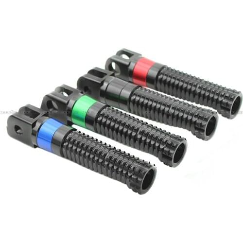 Motorcycle Rider/Passenger Front/Rear Foot Pegs Footrest Adapter For Yamaha FZ1 06-14, FZ6 04-06, FZ8 11-15, XSR700 XSR900 16-20