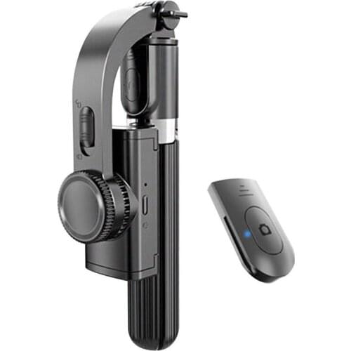 Bluetooth Remote Rotatable Mobile Phone Wireless Foldable Universal Handheld Selfie Stick Anti-shake Single-axis With Tripod