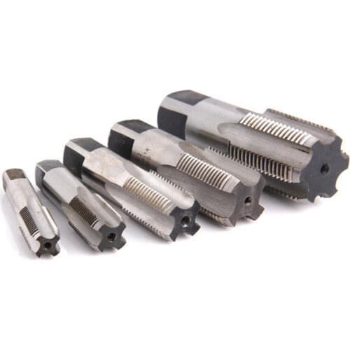 HSS G1/8 1/4 3/8 1/2 3/4 NPT1 T Taper Pipe Tap Straight Thread Cutting Tool New