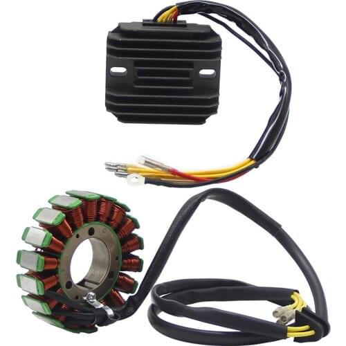 Motorcycle Stator Coil & Voltage Regulator Rectifier For Suzuki GS550E GS500E GS550L GS550M GS550T GS650E GS650G GS750E GS750