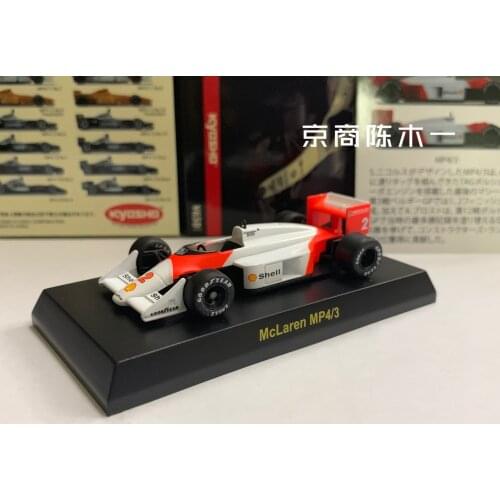 1/64 KYOSHO McLaren MP4-3 Johnson 1987 LM F1 RACING #2 Collection of die-cast alloy car decoration model toys