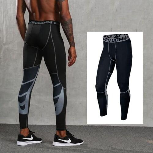 Compression Running Tights Men Sports Leggings Yuga Sportswear Compress Man Jogger Fitness Gym Basketball Tights