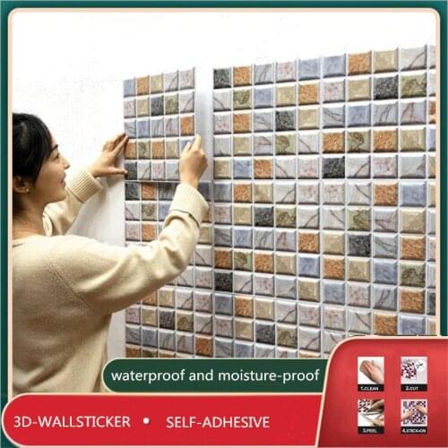 New Nordic Marbling Kitchen Thick Background Wallpaper Self Adhesive Waterproof Contact Paper Bathroom Natural 3D Wall Stickers