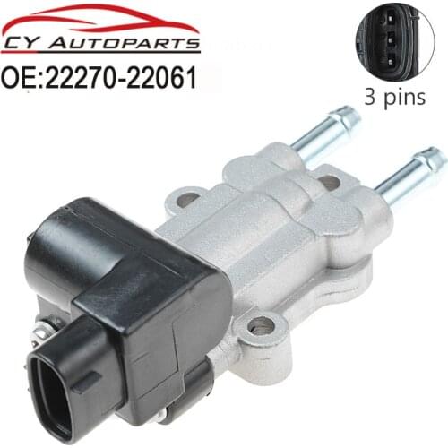 New Idle Air Control Valve For Toyota Corolla Matrix avensis Pontiac 1.8 1.8L 22270-22061 22270-0D040 22270-22060 136800-1820