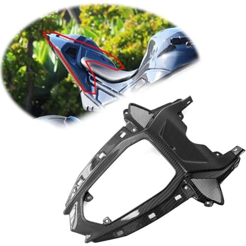 For BMW S1000RR S 1000RR S 1000 RR Carbon Fiber Motorcycle Rear Seat Panel Fairing Back Cover Accessories 2019 2020