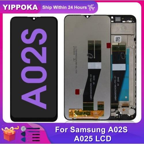 6.5" Original For Samsung Galaxy A02S Display SM-A025F/DS LCD Touch Screen Digitizer Display For Samsung A02S LCD SM-A025M/DS