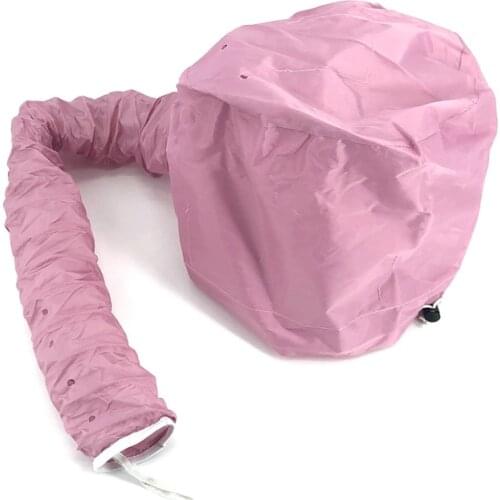 Sliver Portable Soft Hair Drying Cap Adjustable Womens Hair Blow Quick Dryer Cap Home Hairdressing Salon Supply Accessories