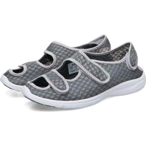 Fat Feet Wide Shoes Men And Women Spring And summer Single Shoes Edema Shoes Diabetes Foot Deformation Shoes